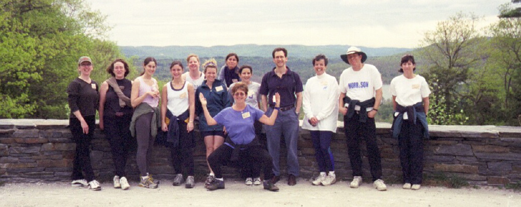 Hikers at the Overlook