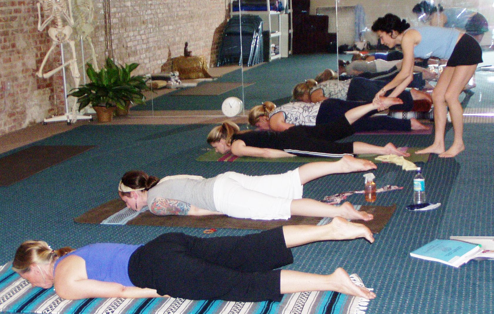 Rania Assists Ardha Shalabhasana