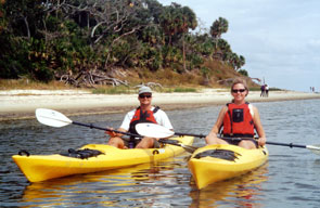 Two clients near Sea Horse Key.